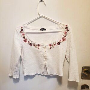 Delia's Embroidered Top